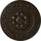 Ekena Millwork Sydney Ceiling Medallion (Fits Canopies up to 5 3/4"), 27 3/4"OD x 2"P, Stone Hearth Crackle CM27SYSHC - alternate 1